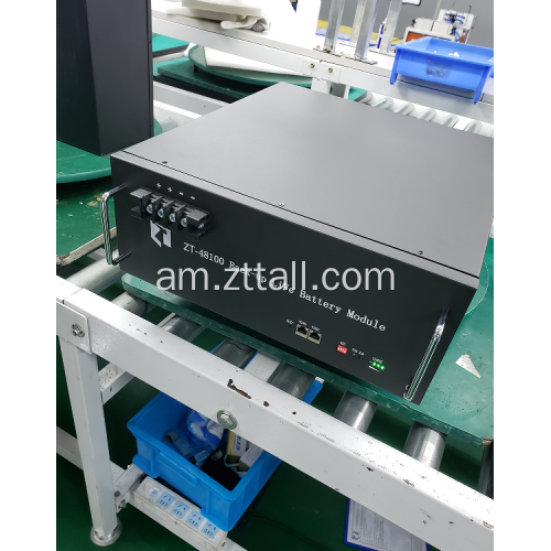 48v 100A የህይወት Povoo4 የባትሪ ጥቅል የፀሐይ ኃይል